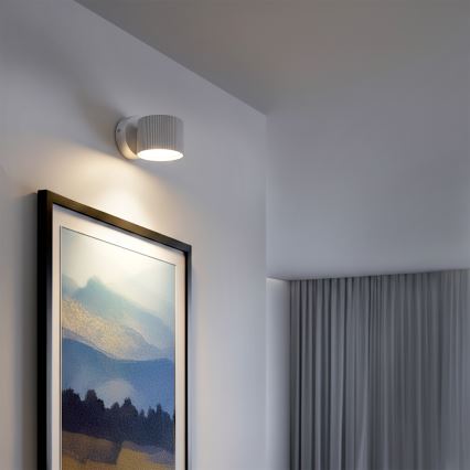 Brilagi - LED Väggspotlight STRIPY 1xGX53/15W/230V vit