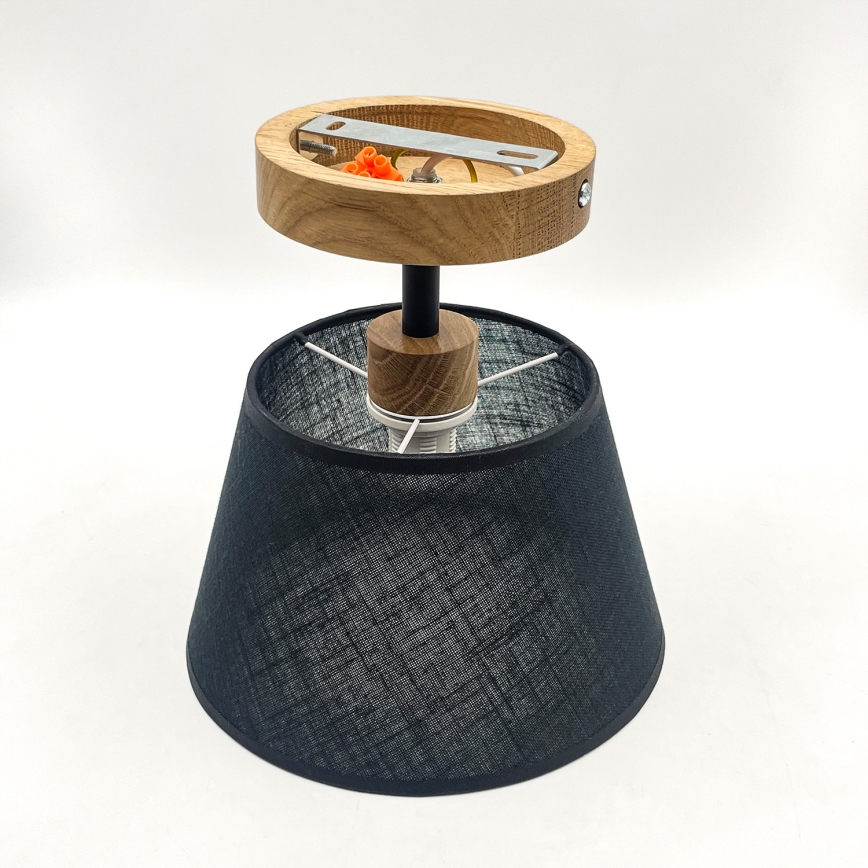 Brilagi - LED  Ytmonterad ljuskrona ANTHONY 1xE14/60W/230V ek/svart