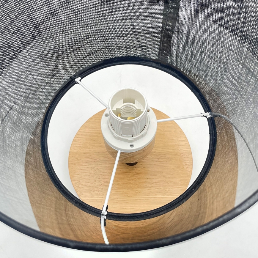 Brilagi - LED  Ytmonterad ljuskrona ANTHONY 1xE14/60W/230V ek/svart