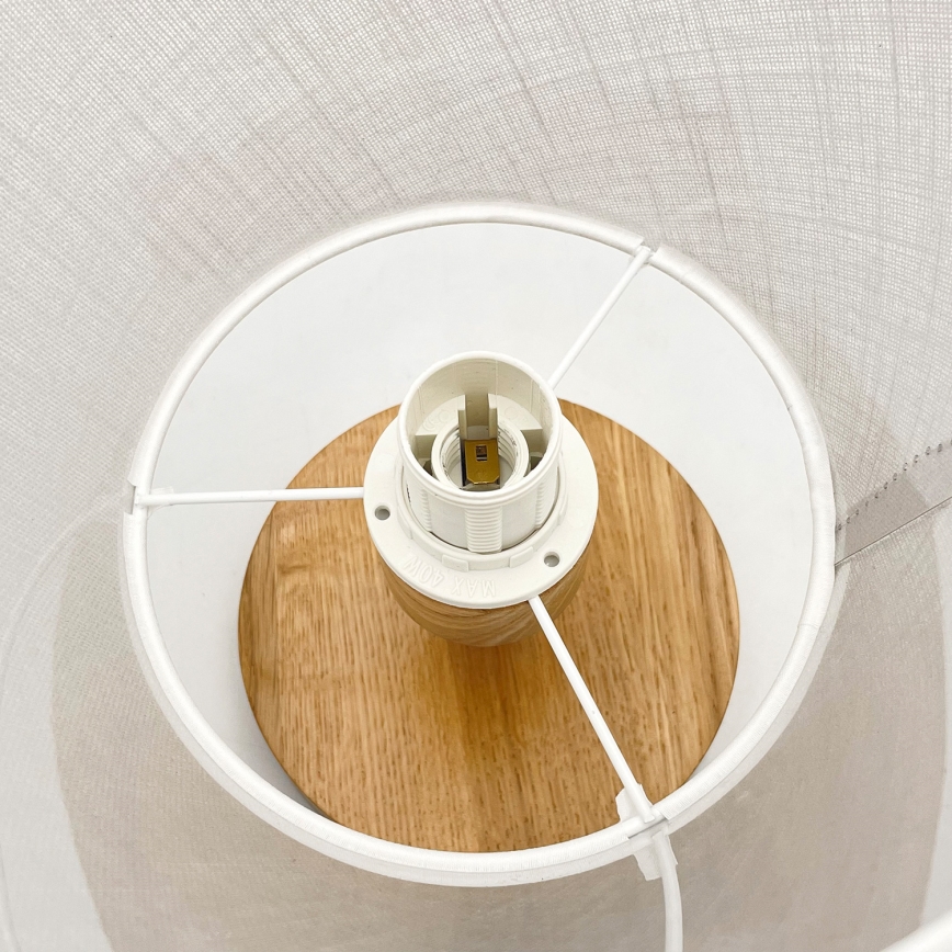 Brilagi - LED  Ytmonterad ljuskrona ANTHONY 1xE14/60W/230V ek/vit