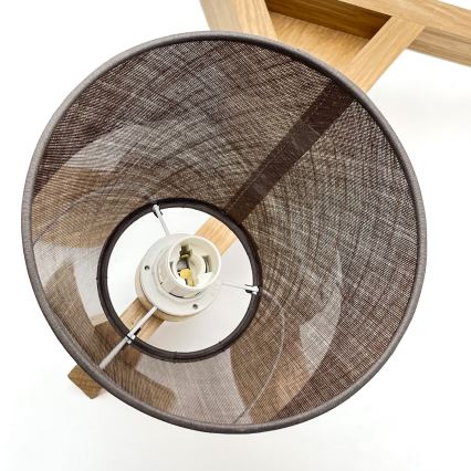 Brilagi - LED  Ytmonterad ljuskrona ANTHONY 3xE14/40W/230V ek/brun