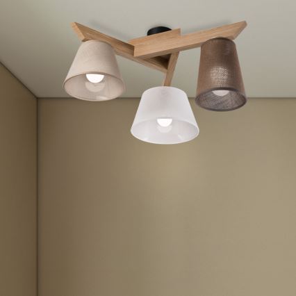 Brilagi - LED  Ytmonterad ljuskrona ANTHONY 3xE14/40W/230V ek