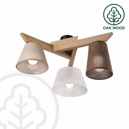 Brilagi - LED  Ytmonterad ljuskrona ANTHONY 3xE14/40W/230V ek