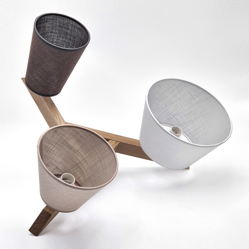 Brilagi - LED  Ytmonterad ljuskrona ANTHONY 3xE14/40W/230V ek