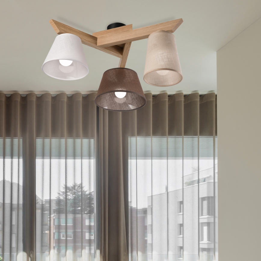 Brilagi - LED  Ytmonterad ljuskrona ANTHONY 3xE14/40W/230V ek