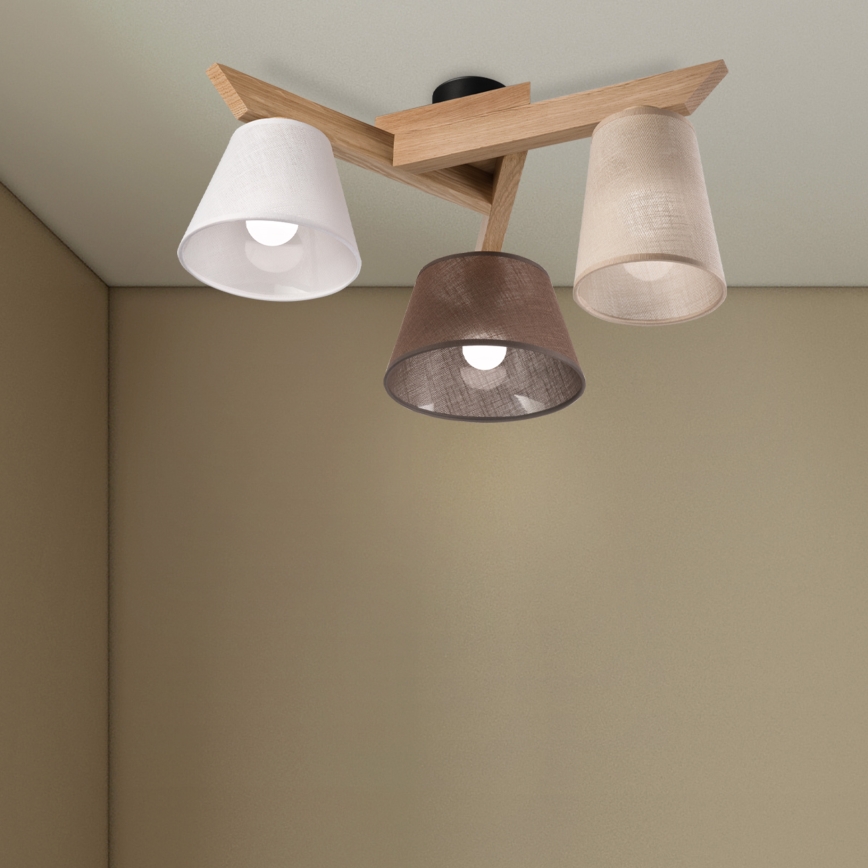 Brilagi - LED  Ytmonterad ljuskrona ANTHONY 3xE14/40W/230V ek