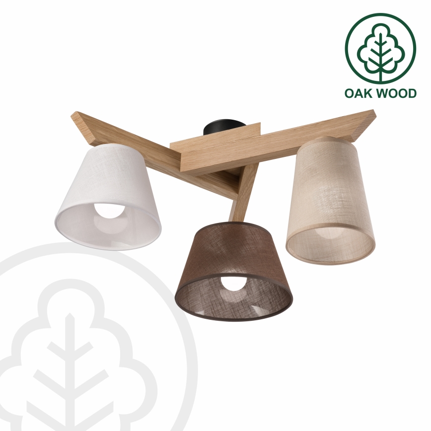 Brilagi - LED  Ytmonterad ljuskrona ANTHONY 3xE14/40W/230V ek