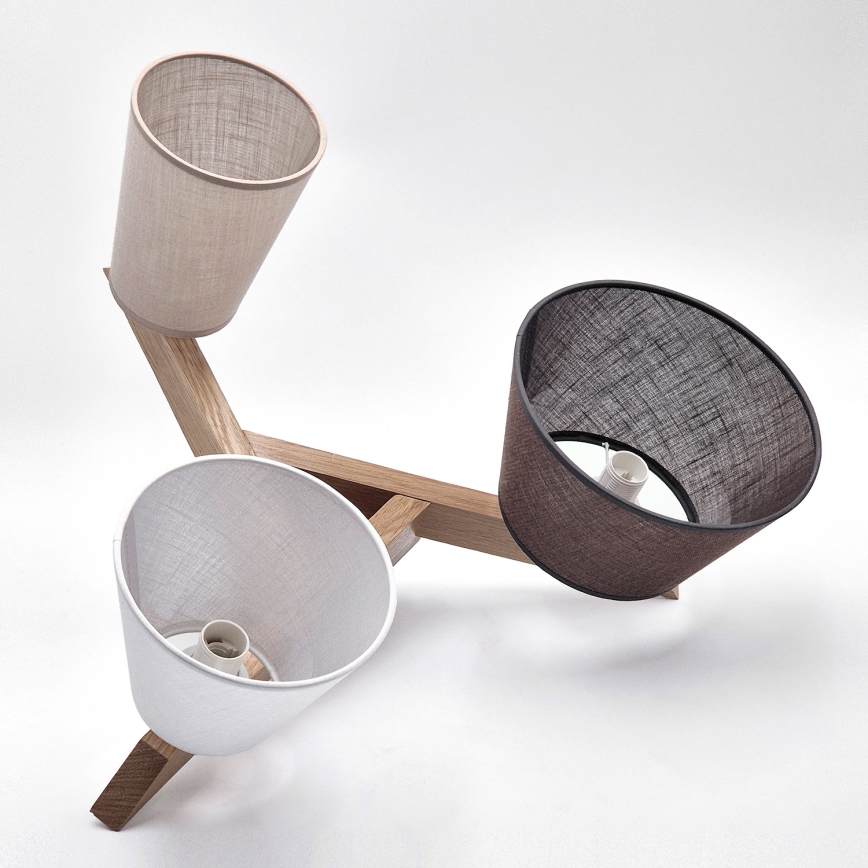 Brilagi - LED  Ytmonterad ljuskrona ANTHONY 3xE14/40W/230V ek