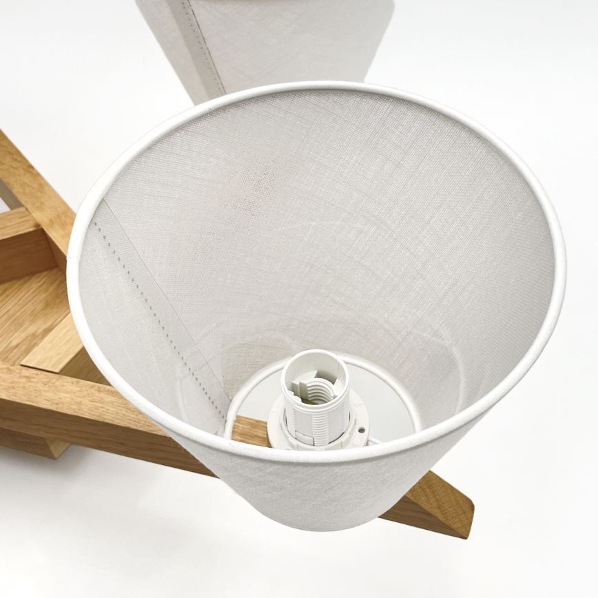 Brilagi - LED  Ytmonterad ljuskrona ANTHONY 5xE14/40W/230V ek/vit