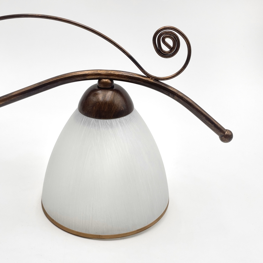 Brilagi - LED ytmonterad ljuskrona ANTICO 3xE27/60W/230V brons patina