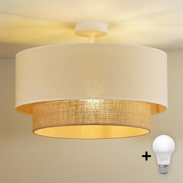 Brilagi - LED ytmonterad ljuskrona BOHO STYLE 1xE27/15W/230V