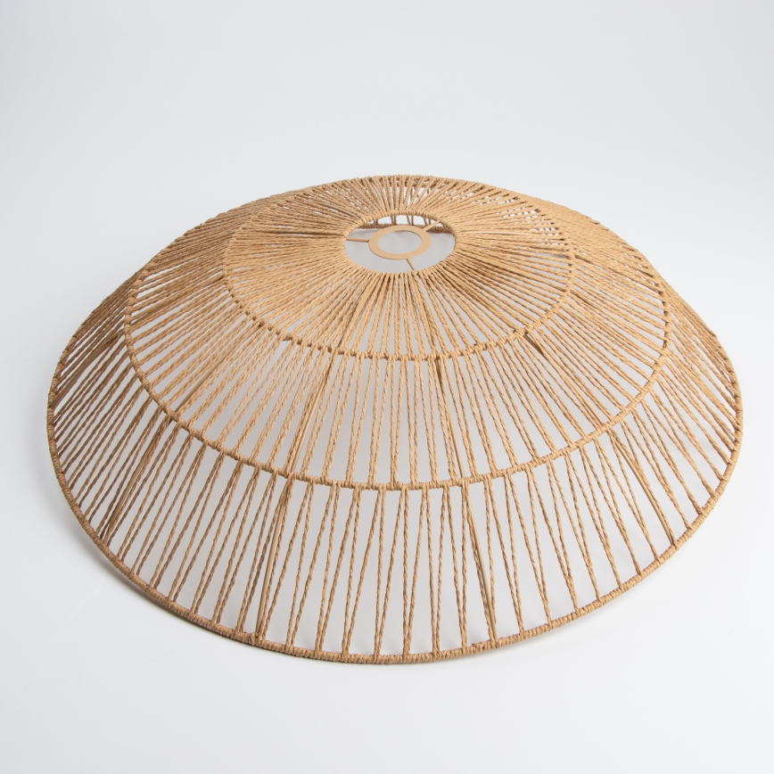 Brilagi - LED ytmonterad ljuskrona CERIA BOHO 1xE27/60W/230V Ø 70 cm svart/brun