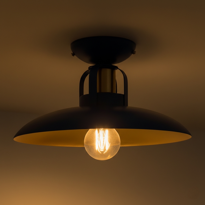 Brilagi - LED Ytmonterad ljuskrona FLAMENGO 1xE27/60W/230V blå