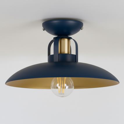 Brilagi - LED Ytmonterad ljuskrona FLAMENGO 1xE27/60W/230V blå