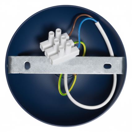 Brilagi - LED Ytmonterad ljuskrona FLAMENGO 1xE27/60W/230V blå