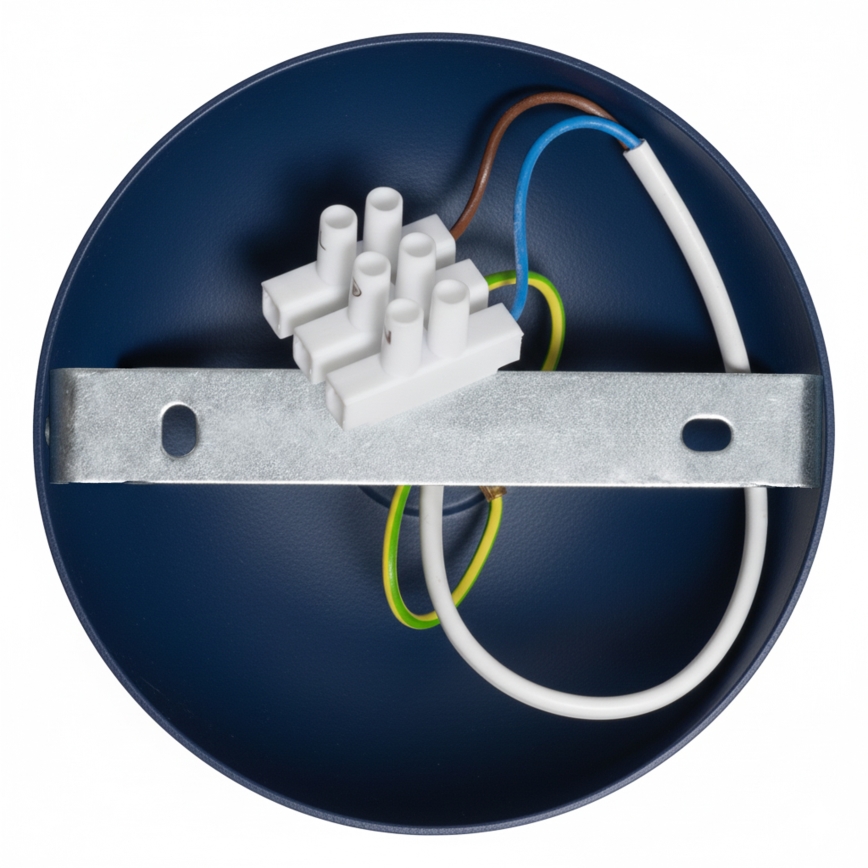 Brilagi - LED Ytmonterad ljuskrona FLAMENGO 1xE27/60W/230V blå