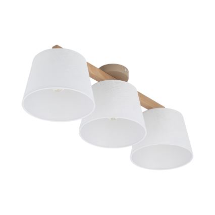 BRILAGI - LED ytmonterad ljuskrona LATTE SABIA 3xE27/15W/230V tall/vit