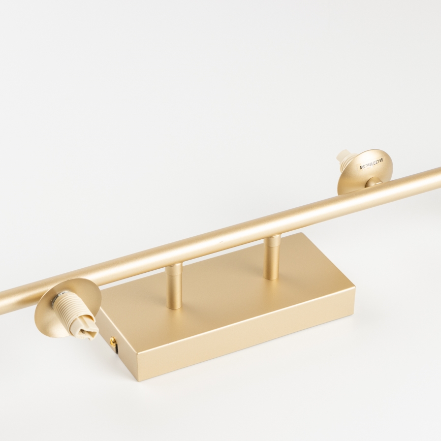 Brilagi - LED ytmonterad ljuskrona MILLA 4xG9/3W/230V guld/rökig