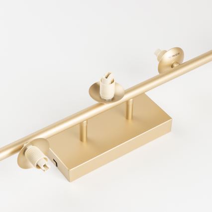 Brilagi - LED ytmonterad ljuskrona MILLA 7xG9/3W/230V guld