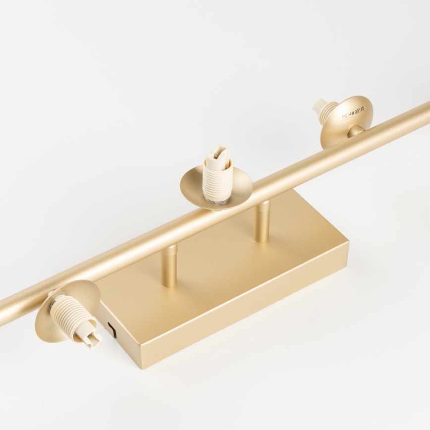 Brilagi - LED ytmonterad ljuskrona MILLA 7xG9/3W/230V guld