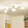 Brilagi - LED ytmonterad ljuskrona MILLA 7xG9/3W/230V guld/vit