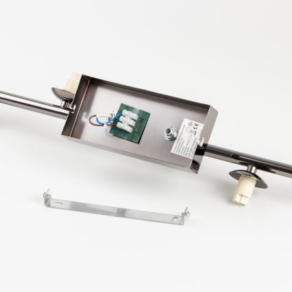 Brilagi - LED ytmonterad ljuskrona MILLA 7xG9/3W/230V svart krom/guld