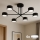 Brilagi - LED ytmonterad ljuskrona MONO 6xGX53/12W/230V svart