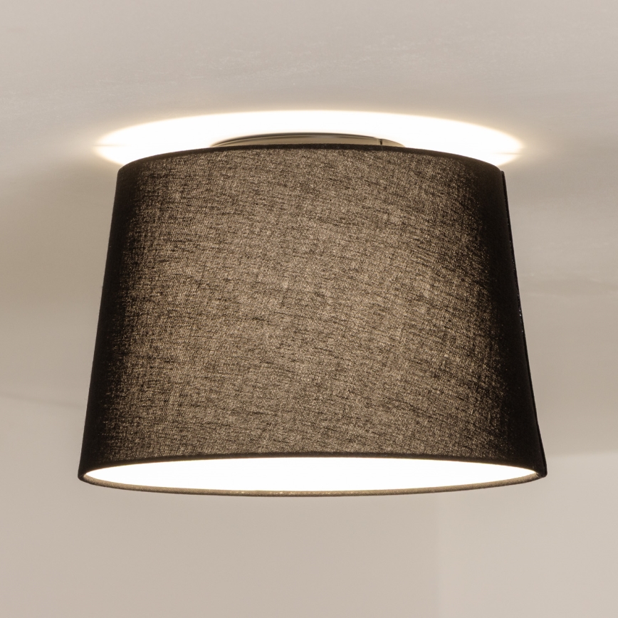Brilagi - LED ytmonterad plafondlampa CERIA 1xE27/40W/230V Ø 30 cm svart