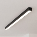 Brilagi - LED ytmonterad takarmatur FULLDAY LED/20/30/40W/230V 2700/4000/6000K 120 cm svart