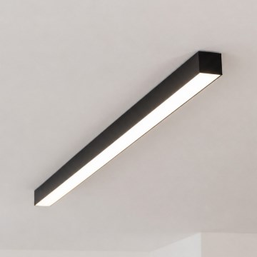 Brilagi - LED ytmonterad takarmatur FULLDAY LED/20/30/40W/230V 2700/4000/6000K 120 cm svart