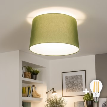 Brilagi - LED ytmonterad taklampa CERIA 1xE27/40W/230V Ø 45 cm grön
