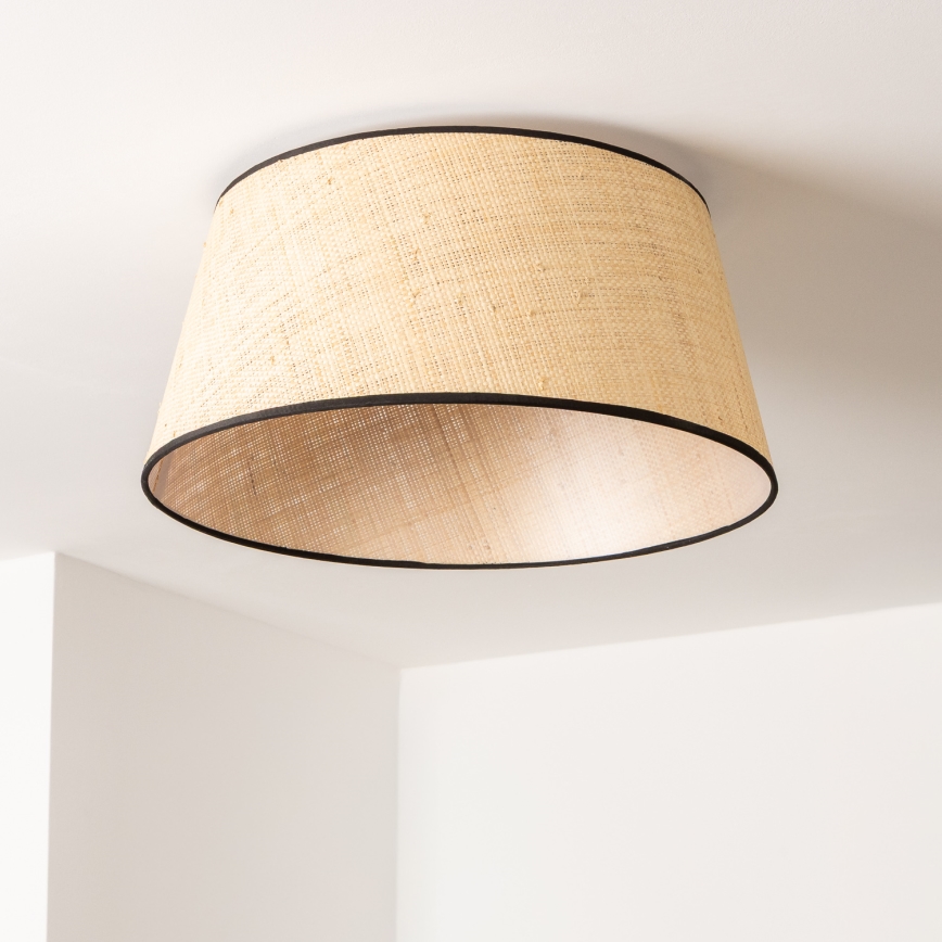 Brilagi - LED ytmonterad taklampa CERIA 1xE27/40W/230V Ø 50 cm beige