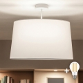 Brilagi - LED ytmonterad taklampa CERIA 1xE27/60W/230V Ø 45 cm vit
