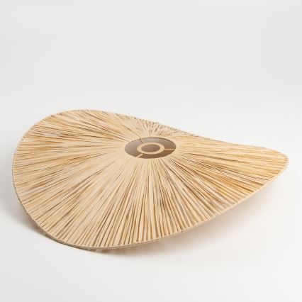 Brilagi - LED ytmonterad taklampa CERIA BOHO 1xE27/40W/230V Ø 60 cm raffia/ek