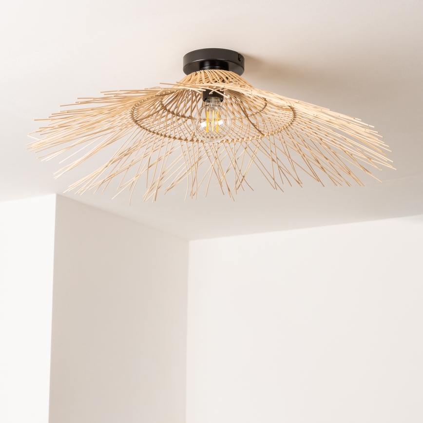 Brilagi - LED ytmonterad taklampa CERIA BOHO 1xE27/40W/230V Ø 70 cm bambu
