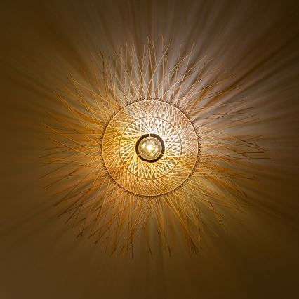Brilagi - LED ytmonterad taklampa CERIA BOHO 1xE27/40W/230V Ø 70 cm bambu