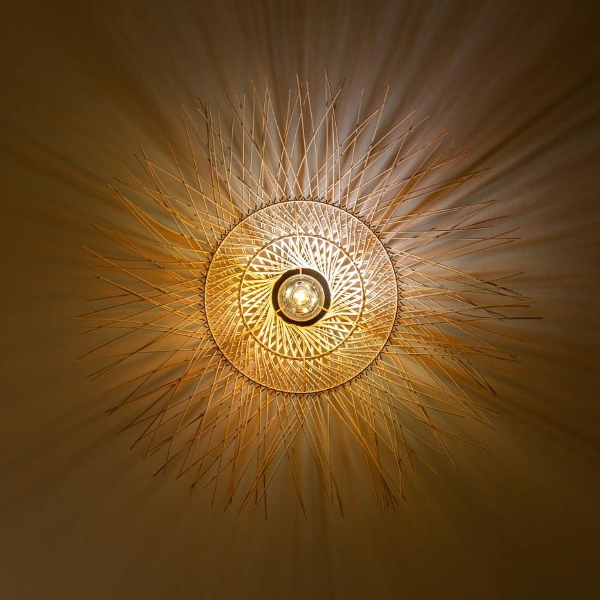 Brilagi - LED ytmonterad taklampa CERIA BOHO 1xE27/40W/230V Ø 70 cm bambu