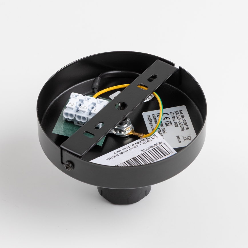 Brilagi - LED ytmonterad taklampa CERIA BOHO 1xE27/40W/230V Ø 70 cm brun