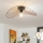 Brilagi - LED ytmonterad taklampa CERIA WIRE 1xE27/40W/230V 40x56 cm brons