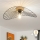 Brilagi - LED-ytmonterad taklampa CERIA WIRE 1xE27/40W/230V 40x56 cm svart/ek