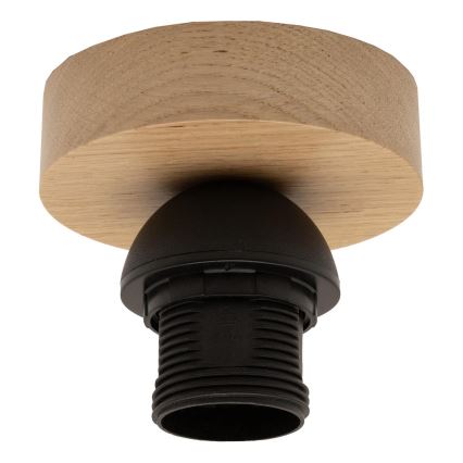 Brilagi - LED-ytmonterad taklampa CERIA WIRE 1xE27/40W/230V 40x56 cm svart/ek
