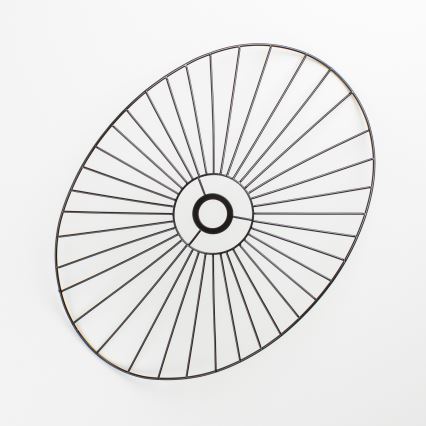 Brilagi - LED-ytmonterad taklampa CERIA WIRE 1xE27/40W/230V 40x56 cm svart/ek