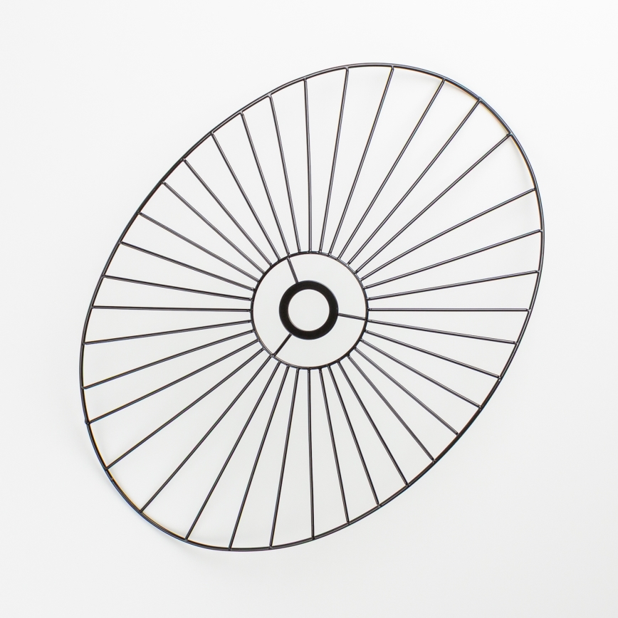 Brilagi - LED-ytmonterad taklampa CERIA WIRE 1xE27/40W/230V 40x56 cm svart/ek