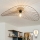 Brilagi - LED ytmonterad taklampa CERIA WIRE 1xE27/40W/230V 60x80 cm brons/ek