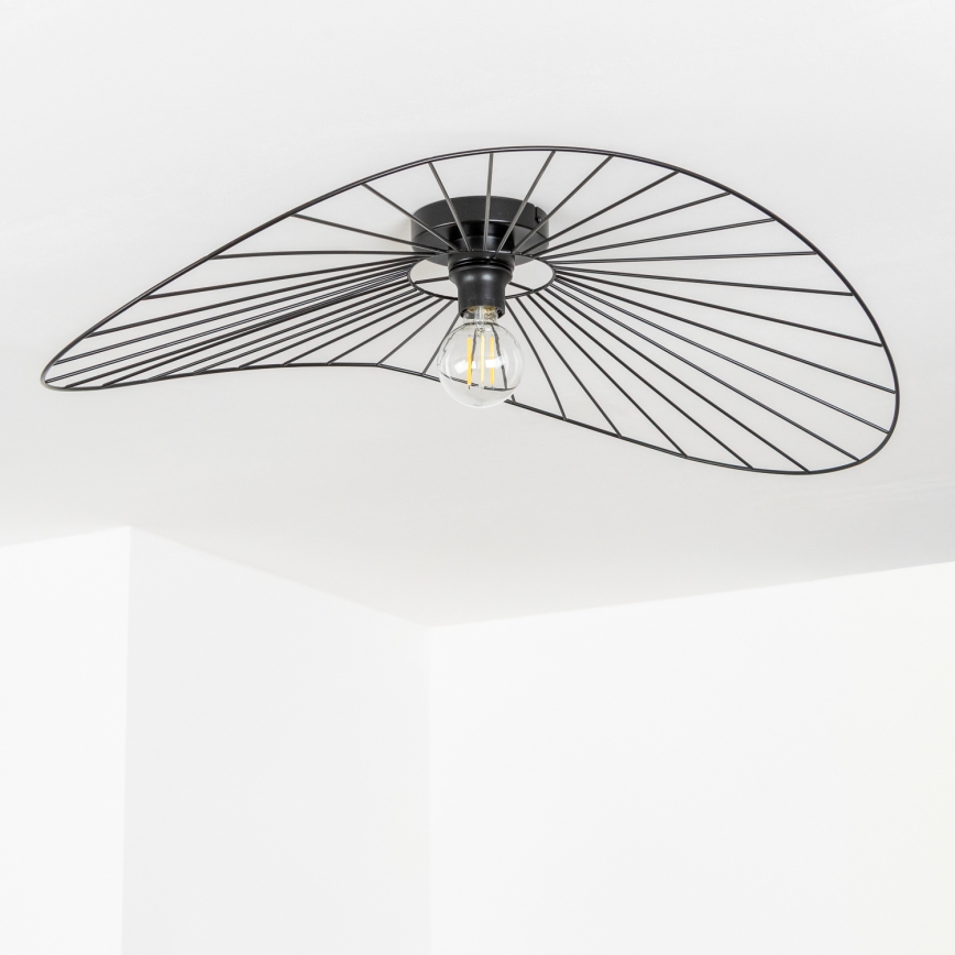 Brilagi - LED ytmonterad taklampa CERIA WIRE 1xE27/40W/230V 60x80 cm svart
