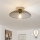 Brilagi - LED-ytmonterad taklampa CERIA WIRE 1xE27/40W/230V Ø 26 cm svart/ek