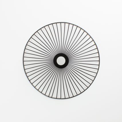 Brilagi - LED-ytmonterad taklampa CERIA WIRE 1xE27/40W/230V Ø 26 cm svart/ek