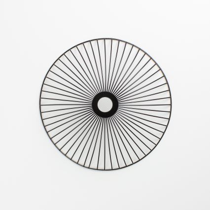 Brilagi - LED-ytmonterad taklampa CERIA WIRE 1xE27/40W/230V Ø 26 cm svart