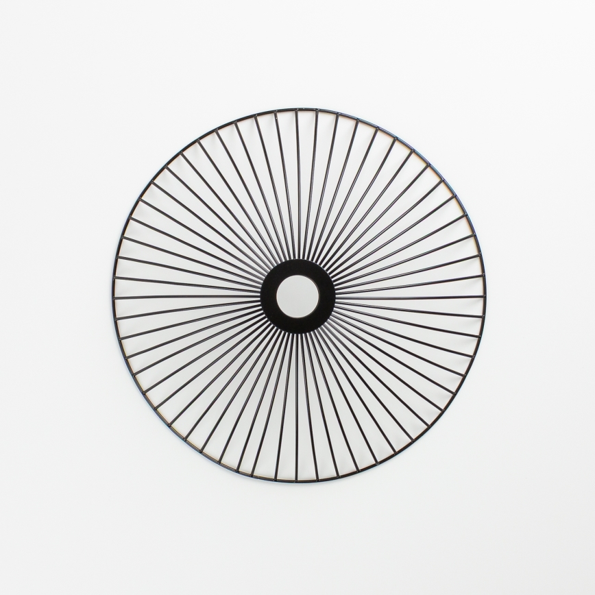 Brilagi - LED-ytmonterad taklampa CERIA WIRE 1xE27/40W/230V Ø 26 cm svart