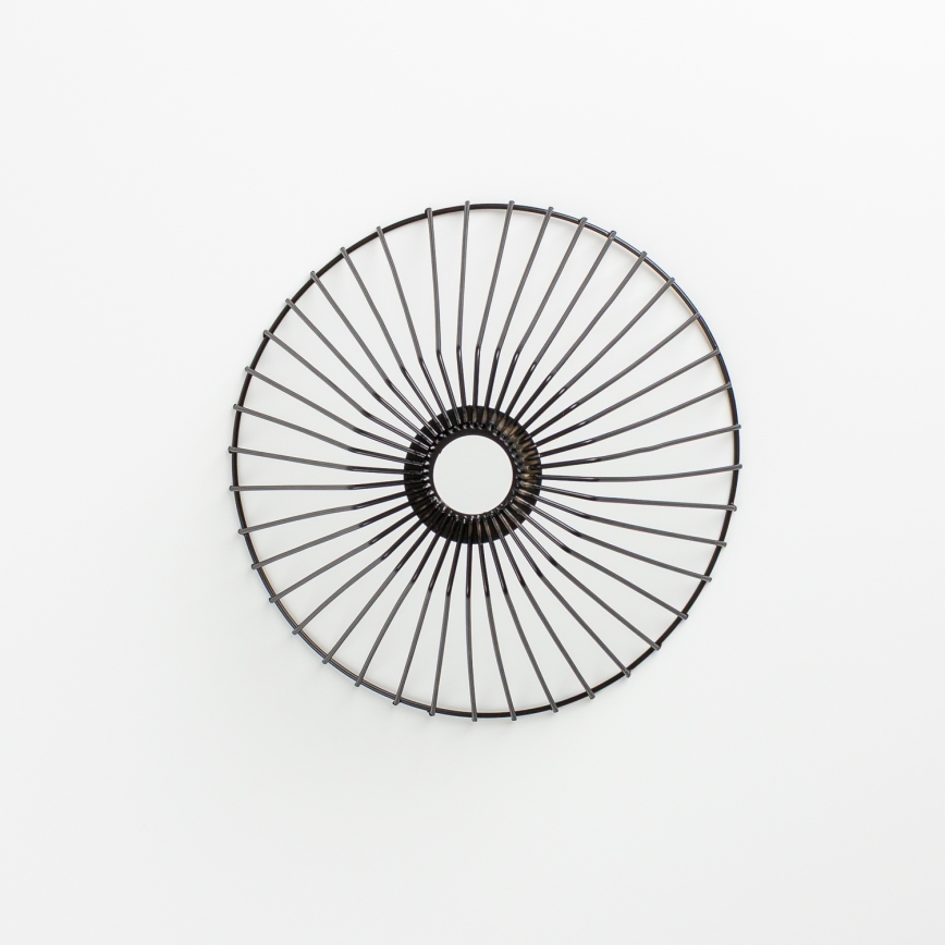 Brilagi - LED ytmonterad taklampa CERIA WIRE 1xE27/40W/230V Ø 30 cm svart